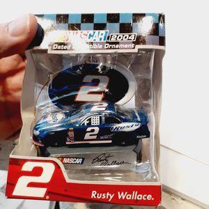 2004 Trevco Rusty Wallace Ornament Car